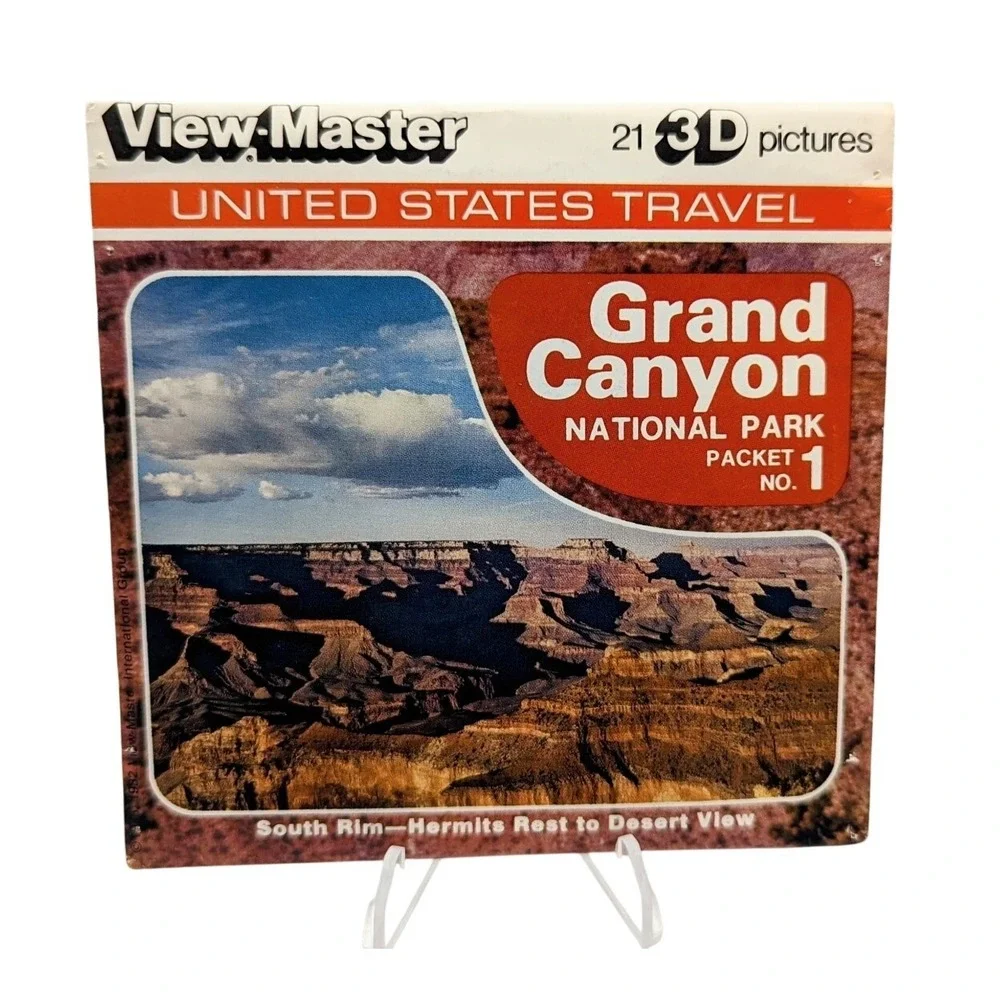 1982 View-Master Grand Canyon National Park Packet No. 1